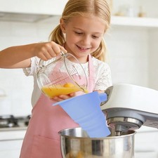 Flour Funnel For Kitchen Aid Mixer Flour Funnel Stand Mixer Attachment Blue