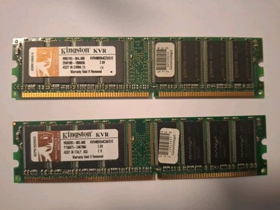 Kingston KVR400X64C25/KVR400X64C3A Je(512MB,DDR RAM, 400 MHz,DIMM 184-pol.)#JK18