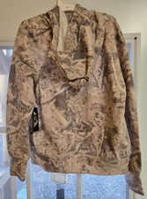 Art Class Camo Hoodie French Terry Girls Tan Sz 6/7 with pockets