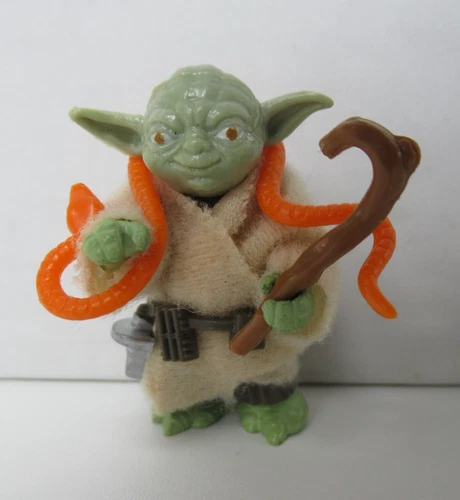 1980 Kenner Star Wars Yoda Figure Complete with Original Snake & Cane