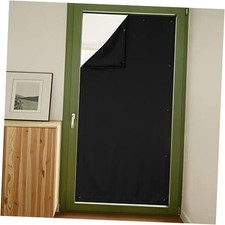 out Shades Portable Window Nursery Curtain with 45"W x 78"L Pack of 1 Black