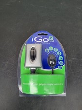 IGo Wall Universal Wall Charger Silver 230-1401 A Fast Charge New Factory Sealed