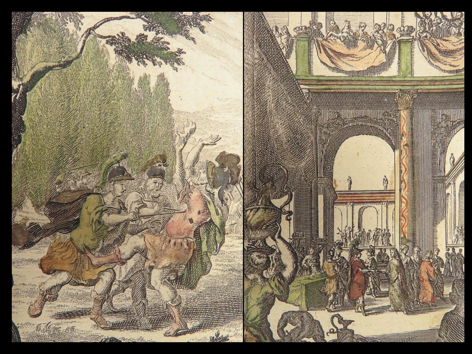 1684 Alexander the Great Quintus Curtius Rufus Military Conquest Greece Vaugelas - Image 3 of 4