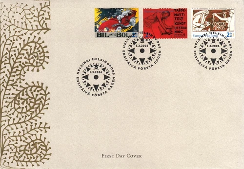 Finland Akseli Gallen-Kallela Art Posters Finland Mint FDC 2006