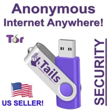 Tails Linux 7.2 USB Drive Safe Fast Secure Live Bootable Anonymous