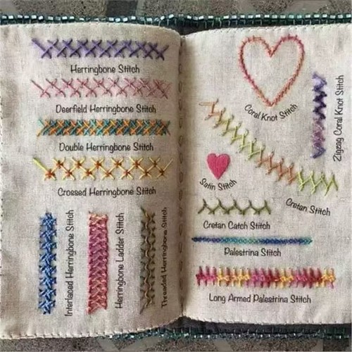 DIY Stitch Book To Improve Your Embroidery And Sewing Skills for Beginners Adult - Picture 6 of 16