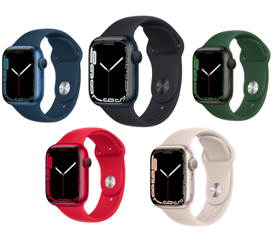 NEW 2021 - Apple Watch Series 7 41MM / 45MM (GPS) - Choose Size & Color