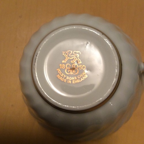 FOLEY BONE CHINA 1850 ● Tea Set ● 21 pieces ● England ● White ● Gold Rim - Picture 3 of 11