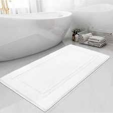 Super Soft Bathroom Runner Rugs 20"x47" Non Slip Bath Rug Runners Microfiber ...
