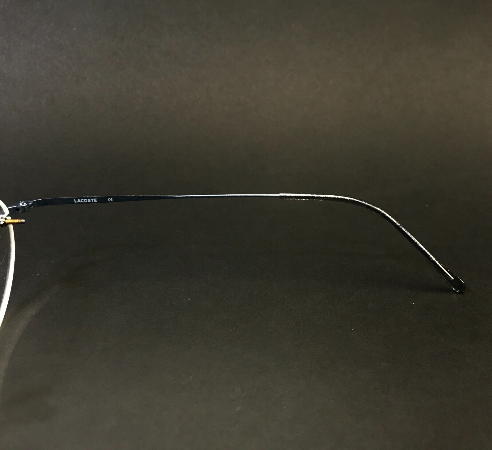Lacoste Eyeglasses Frames 8024 F1219 Metal Blue Rimless Oval 52-15-135 thumbnail 7