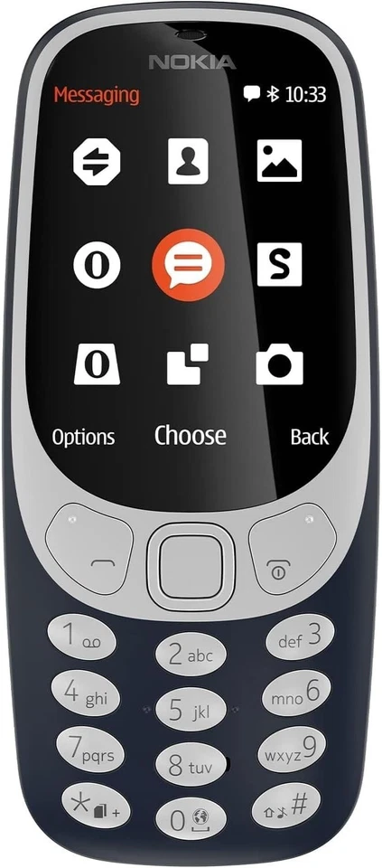 Nokia 3310 Telefono cellulare 2.4" 2 MP, Bluetooth, 1200 mAh Dual SIM Blu Scuro - Immagine 3 di 4