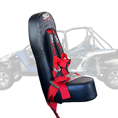 Arctic Cat Wildcat X 3rd Middle Bump Seat Kid Child Booster RED Safety Harness