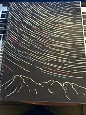 Denik notebook 8.5 by11 inches spiral bound