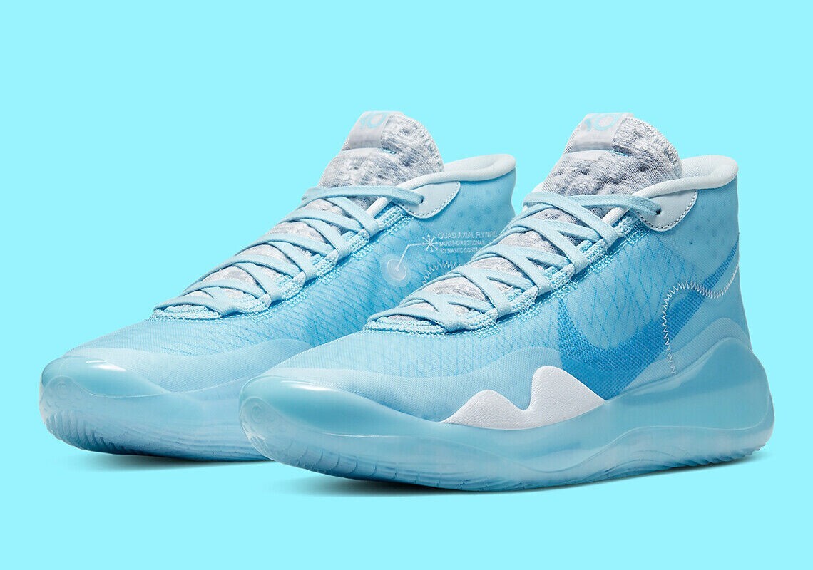 Nike Zoom KD12 Men's Size 12.5 Blue Gaze/Photo Blue-Blue Nike Zoom KD12 Men's Size 12.5 Blue Gaze/Photo Blue-Blue