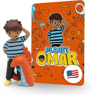 Tonies Planet Omar Accidental Trouble Magnet Audio Tonie Figurine for Toniebox