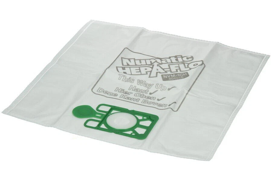 Numatic NVM-1CH 9 L Sacs d'Aspirateur - Boîte de 10 (604015)