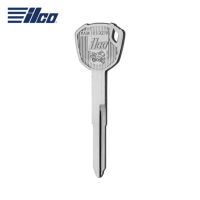 KEY CUT + Kawasaki KA34 X279 Motorcycle Key (ILCO) NINJA / Z1000 / ZR1000 2010+