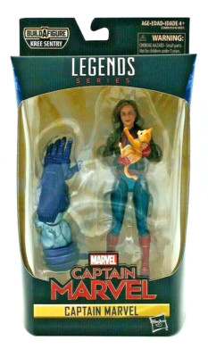 Hasbro Marvel Legends CAPTAIN MARVEL & GOOSE Kree Sentry Build-A-Figure Series