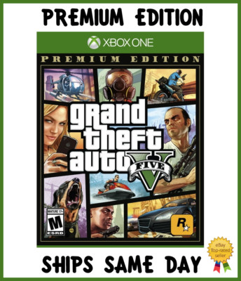 Grand Theft Auto V Premium Edition GTA 5 Xbox One Xbox Series X Rockstar NEW