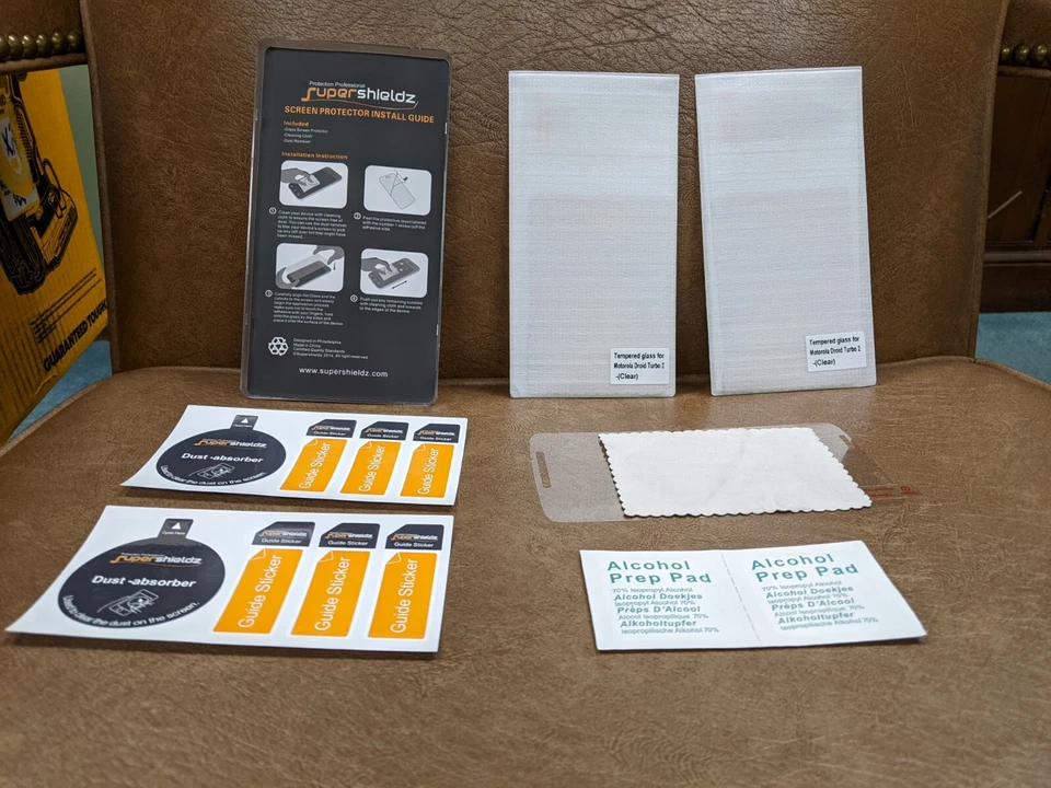 2X Supershieldz Tempered Glass Screen Protector Saver for Motorola Droid Turbo 2 - Image 2 of 3