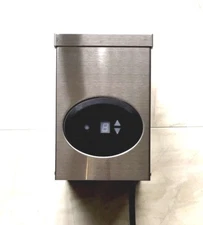 120 Watt Pinnacle Stainless Steel Low Voltage Landscape Lighting Transformer