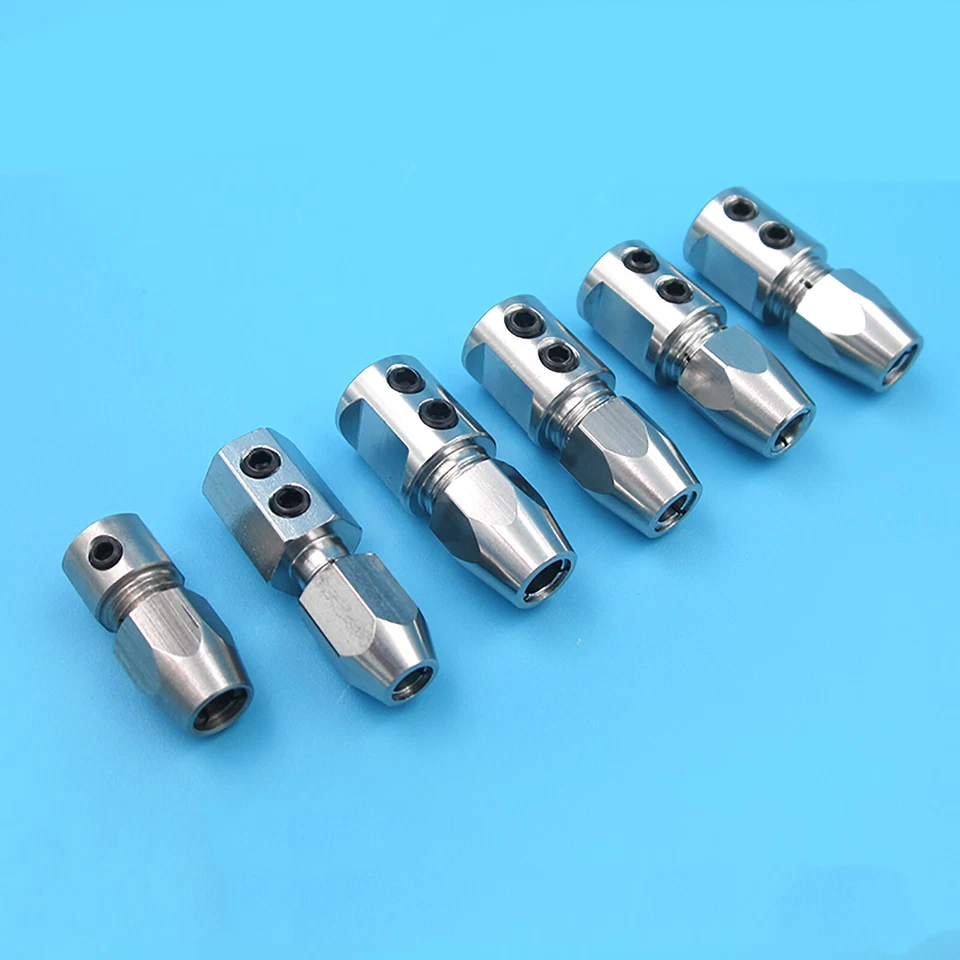 Flexible Shaft Coupling 3.18*4mm 4*4mm 5*4mm 5*4.76mm Motor for RC Boat Model - Image 3 of 4