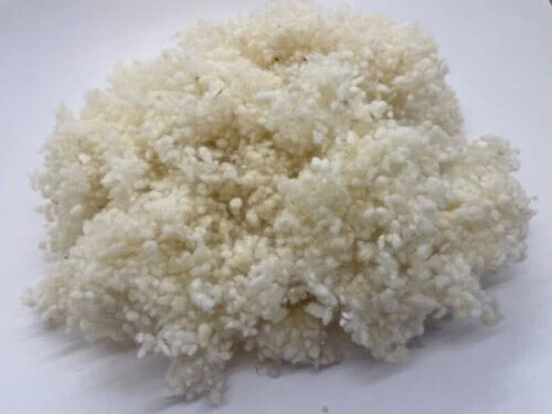 Bolas orgánicas de relleno de lana de oveja lavada natural para juguete de peluche, almohada 2 kilos
