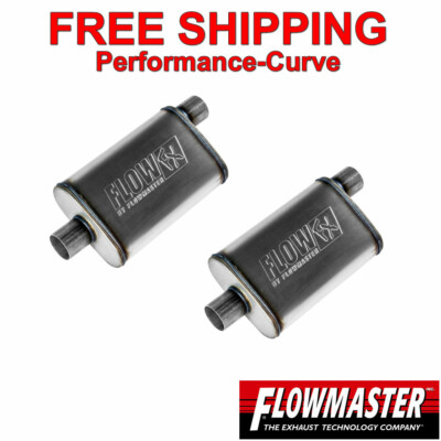 2.5" O/C Performance Exhaust Muffler Pair Flowmaster FlowFX- 71226 | eBay