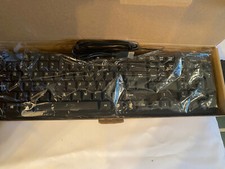 iMicro KB-US9813 104 Key Wired USB Standard Keyboard Tactile Key Switches Black