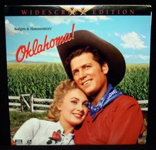 Laserdisc 2-Disc Set OKLAHOMA  1955 Gordon MacRae, Shirley Jones - WIDESCREEN