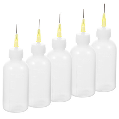 Pcs Pointed Bottle Plastic Needle Paint Bottles Fine Tip Applicator