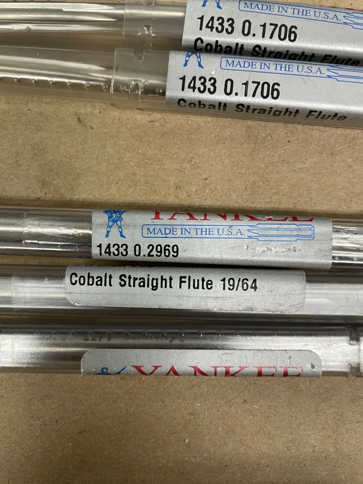 YANKEE Chucking Reamers Multiple Sizes 6 PCS eBay