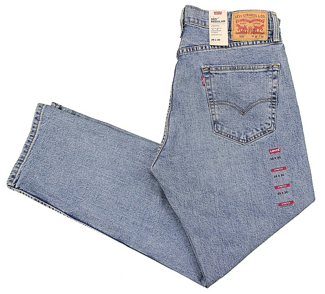 levis 505 regular stretch