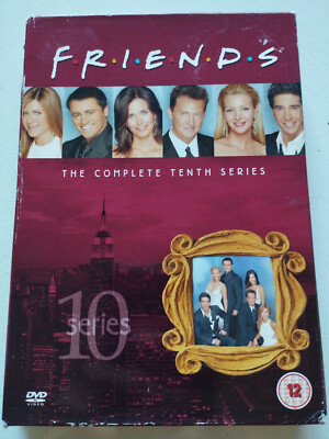 Friends Complete Tenth Series - 4 x DVD Ingles Region 2 Am