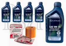 Genuine Lexus Full Synthetic engine oil change Kit 2016 Lexus CT200h 1.8L Hybrid