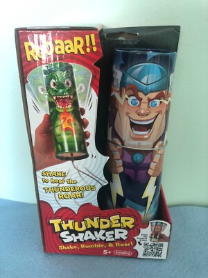 Schylling Thunder Shaker-Shake, Rumble & Roar! Thunder God Metal Shaker toy