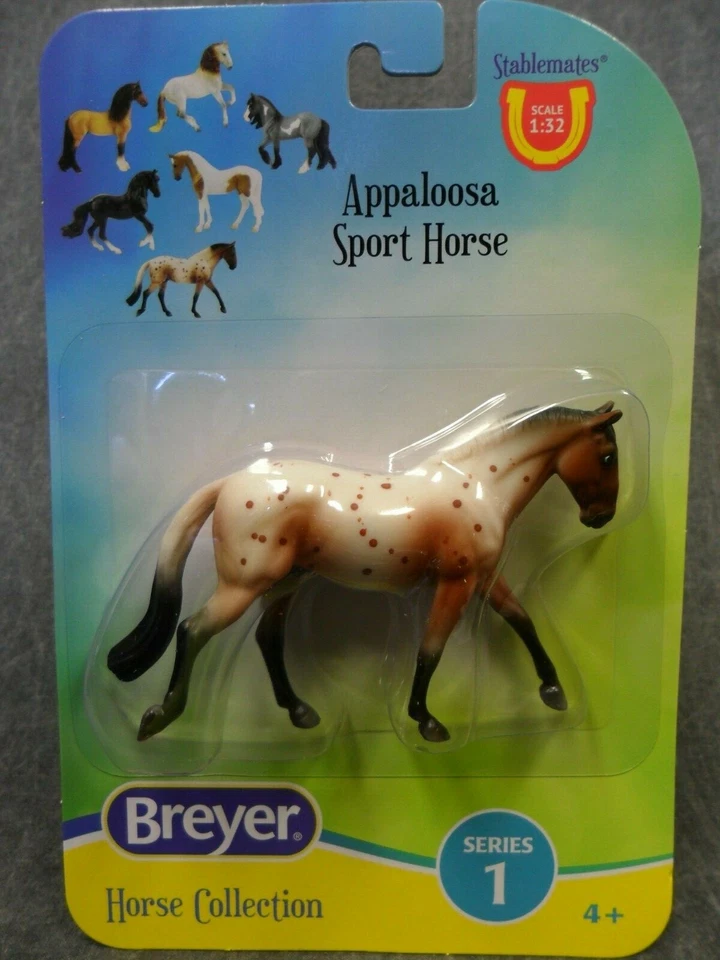 Breyer * Mustang * 6920 Blue Roan Pinto Cob 2021 Stablemate Model Horse