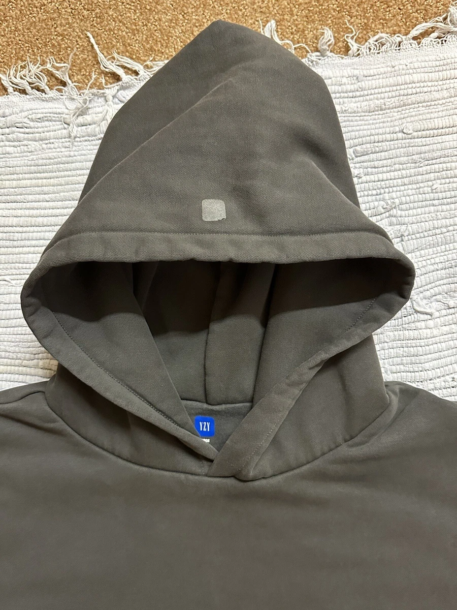 Yeezy Gap Engineered by Balenciaga Shrunken Logo Hoodie Black Size Large  YZY | eBay