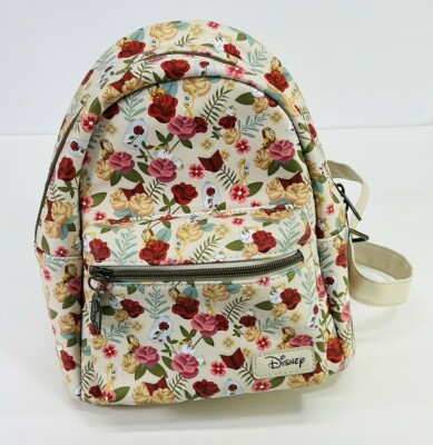Disney Beauty And The Beast Flowers & Characters
Mini Backpack Loungefly Disney Beauty and the Beast Floral Portrait Mini  main image 2