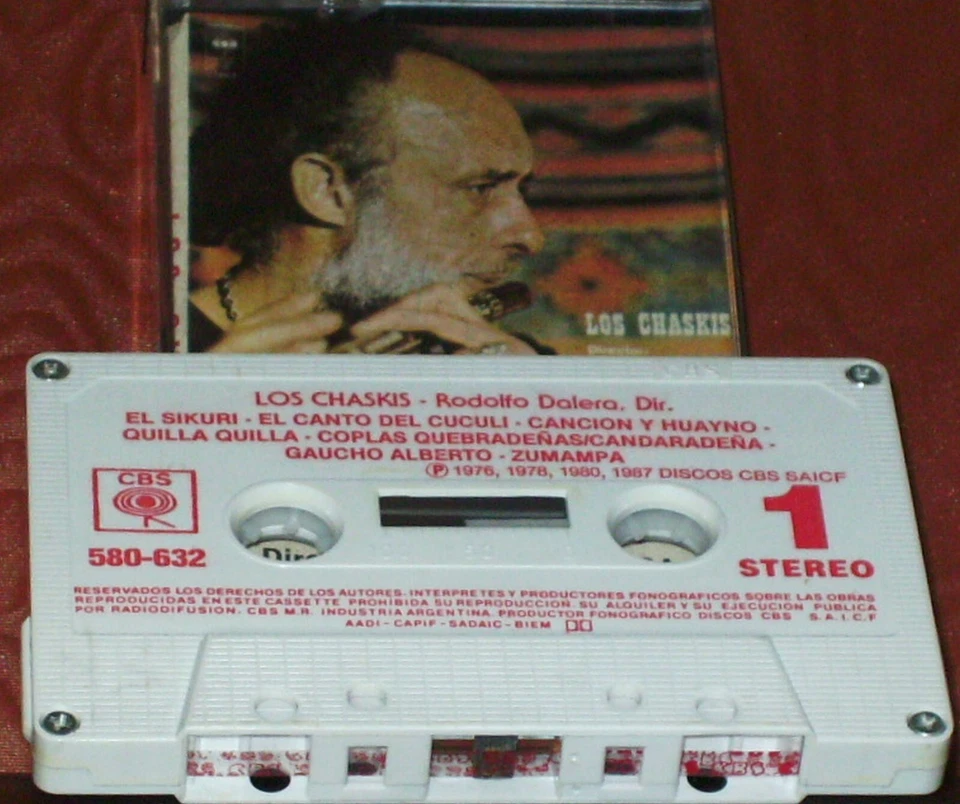 Los Chaskis Los Chaskis CASSETTE ALBUM World  Andean Music - Image 2 of 4
