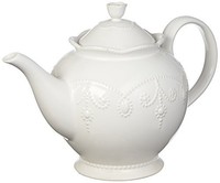 Lenox French Perle Teapot, White, New, Free Shipping on sale Lenox French Perle Teapot, White, New, Free Shipping on sale