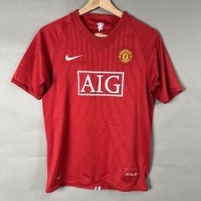 Y2K Manchester United 2007 Juvenil XL Nike FitDRY Jersey Kit