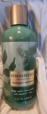 Bath  Body Works Stress Relief Eucalyptus Spearmint Foam Body Wash - 10 oz
