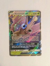 Venomoth GX 12/214 Unbroken Bonds - Ultra Rare Foil Pokemon Card - NM