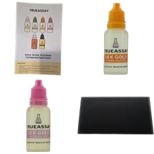Gold Silver Platinum Acid Testing Kit - Precious Metal Bullion Bar Coin Tester