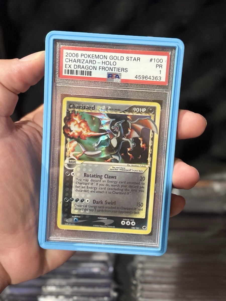 ポケモンカードゲーム Charizard Delta species star Charizard Star (Delta Species) 100/101 Dragon Frontiers Holo