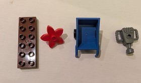 LEGO DUPLO 10811 "Backhoe Loader" Construction - Complete Set 19 Pcs