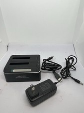 RSHTECH USB 3.0 Dual Bay Hard Drive Docking Station for 2.5/3.5 SATA HDD SSD