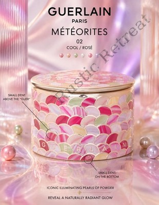 GUERLAIN Meteorites Setting & Finishing Pearls of Powder Color: 02 Cool/Rosé