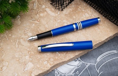 Monteverde Dakota Blue Air Force Füllfederhalter Variation Superb Daily Pen...